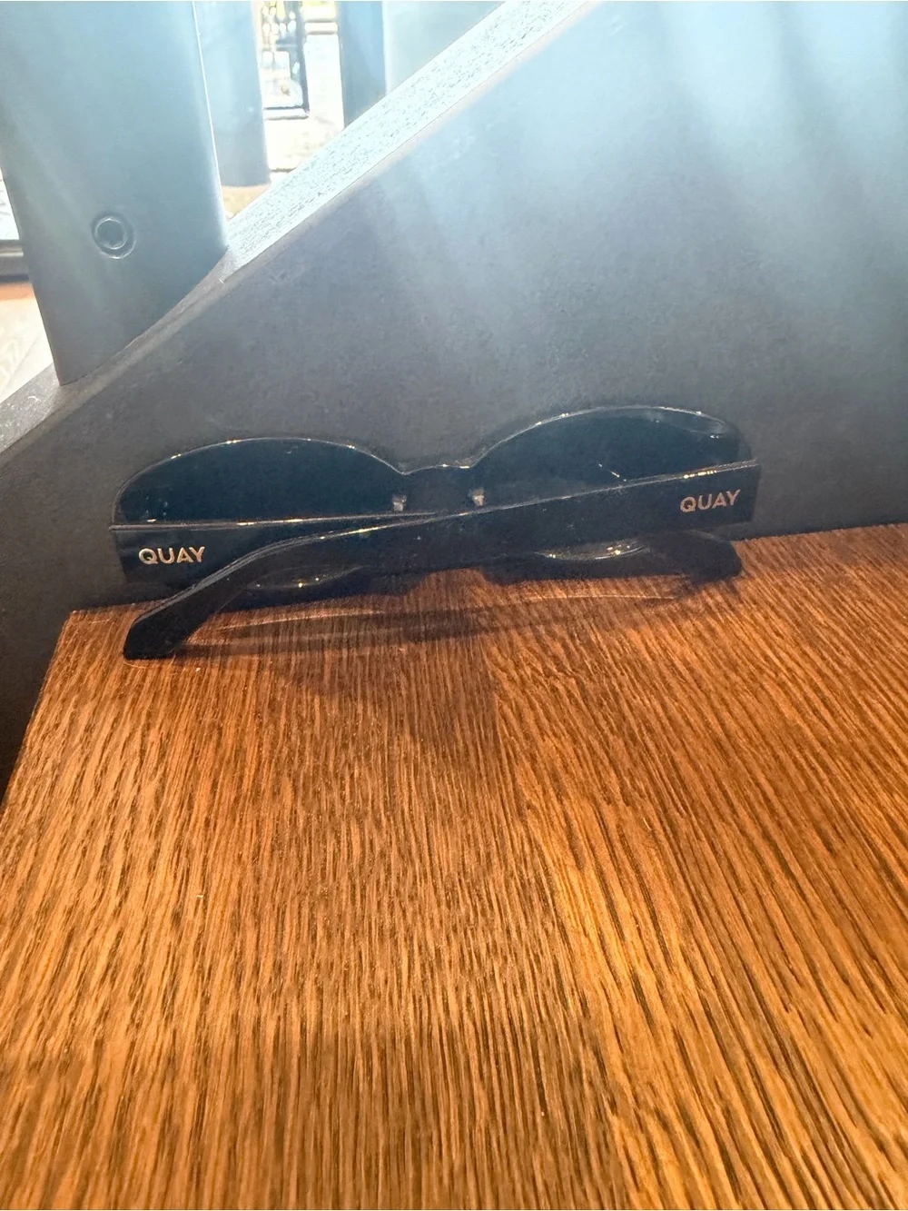 Quay Australia Black Frame Sunglasses